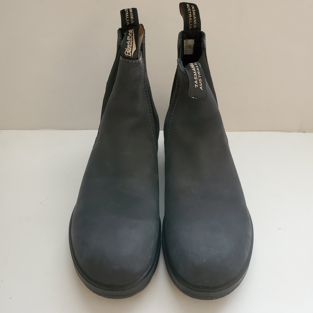 New Blundstone 1630 Rustic Black Chelsea Boots - Picture 4 of 7